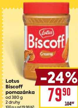 Lotus Biscoff pomazánka od 380 g
