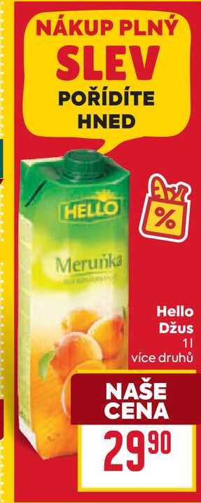Hello Džus 1l