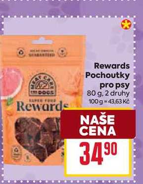 Rewards Pochoutky pro psy 80 g