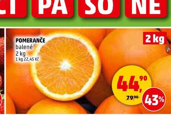 POMERANČE, 2 kg 