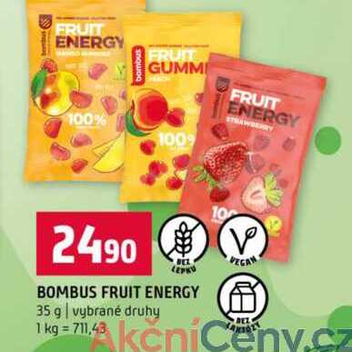  BOMBUS FRUIT ENERGY 35 g vybrané druhy 