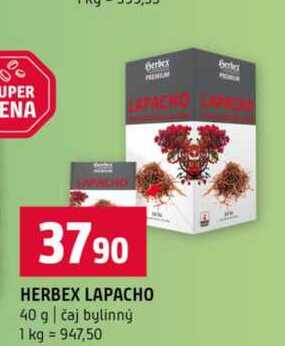 HERBEX LAPACHO 40 g čaj bylinný