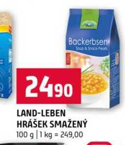 LAND-LEBEN HRÁŠEK SMAŽENÝ 100 g