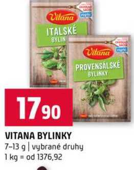VITANA BYLINKY 7-13 g vybrané druhy