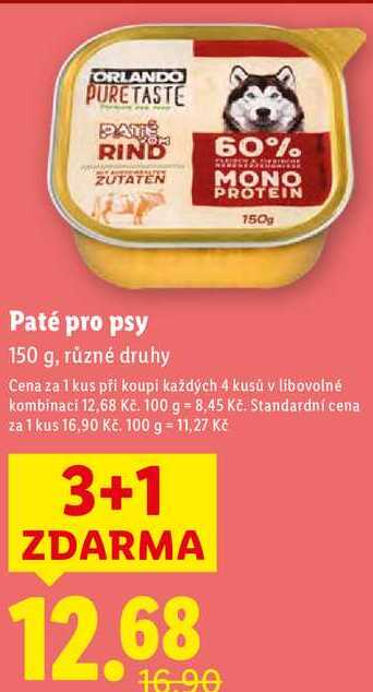 Paté pro psy, 150 g