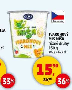 TVAROHOVÝ MLS MÍŠA, 130 g 
