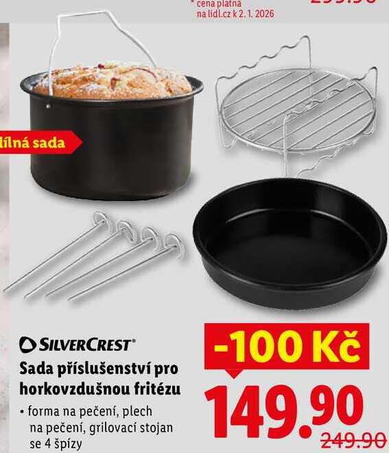 Sada příslušenství pro horkovzdušnou fritézu