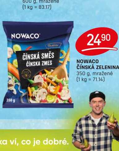 NOWACO ČÍNSKÁ ZELENINA 350 g, mražené