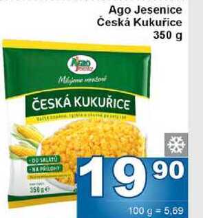 Ago Jesenice Česká Kukuřice 350 g