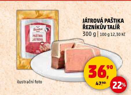 JÁTROVÁ PAŠTIKA ŘEZNÍKŮV TALÍŘ, 300 g