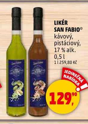LIKÉR SAN FABIO, 0,5 l