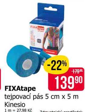 FIXAtape tejpovací pás 5 cm x 5 m 