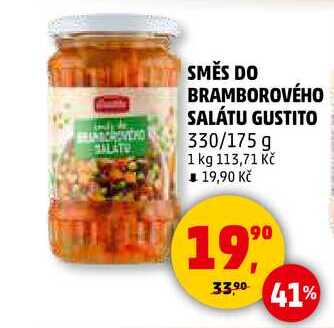 SMĚS DO BRAMBOROVÉHO SALÁTU GUSTITO, 330 g