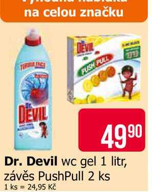 Dr. Devil wc gel 1 litr