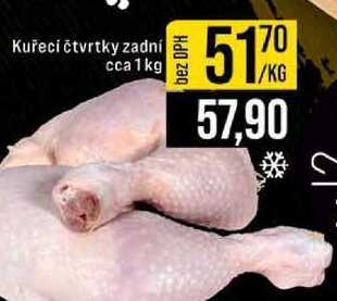 Kuřecí čtvrtky zadní 1kg