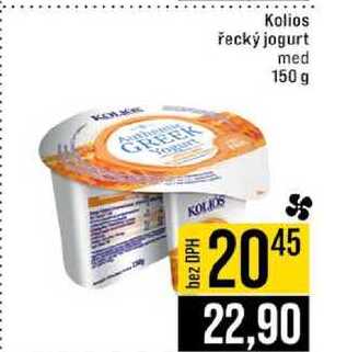 Kolios řecký jogurt med 150 g 