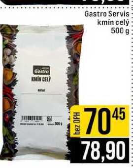 Gastro Servis kmín celý 500 g