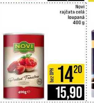 Novi rajčata celá loupaná 400 g