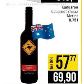 Kangaroo Cabernet Shiraz Merlot 0.75l 