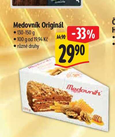 Medovník Originál 130-150 g 