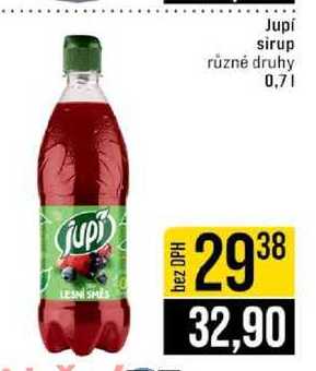 Jupi sirup různé druhy 0,7l