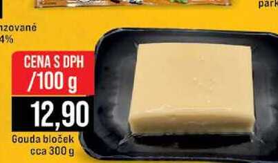 Gouda bloček 300 g 100g