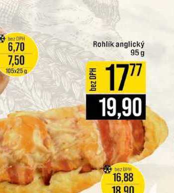 Rohlik anglický 95 g 