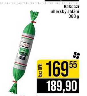 Rakoczi uherský salám 380 g