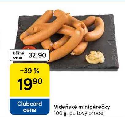 Vídeňské minipárečky, 100 g 