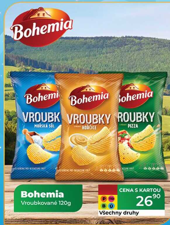 Bohemia Vroubkované 120g