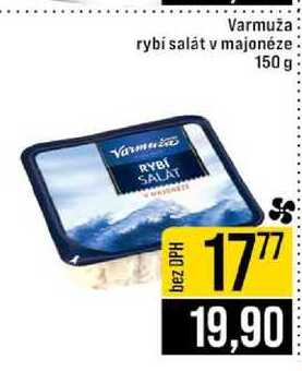 Varmuža rybí salát v majonéze 150 g 