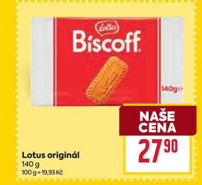 Lotus originál 140g 