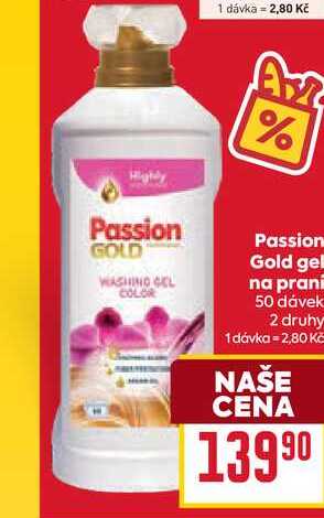 Passion Gold gel na praní 50 dávek