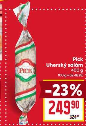 Pick Uherský salám 400 g 