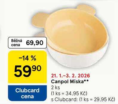 Canpol Miska, 2 ks 
