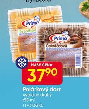 Prima Polárkový dort vybrané druhy 615 ml 