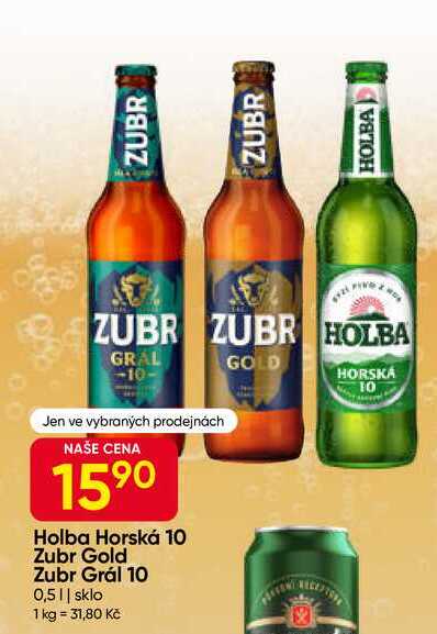 Zubr Grál 10 0,5l