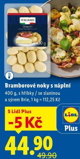 Bramborové noky s náplní, 400 g