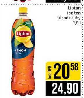 Lipton ice tea různé druhy 1,5l