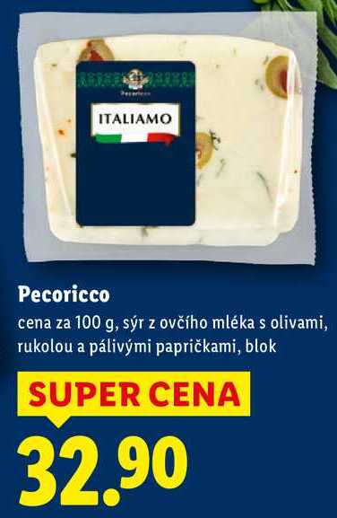 Pecoricco, cena za 100 g