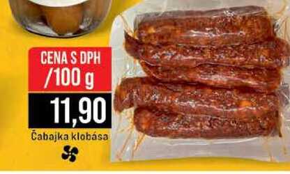 Čabajka klobása 100g