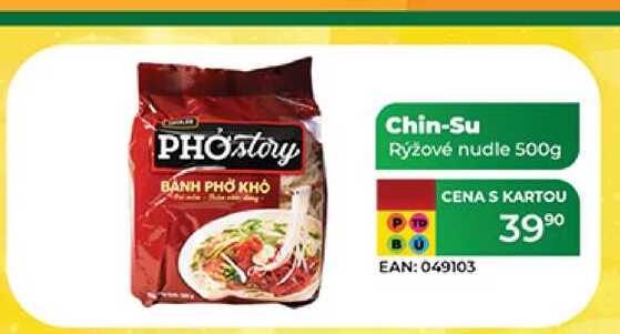 Chin-Su Rýžové nudle 500g