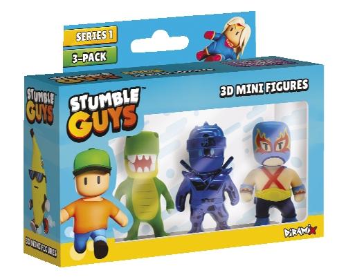 Stumble Guys 3D mini figurky, 1 KS