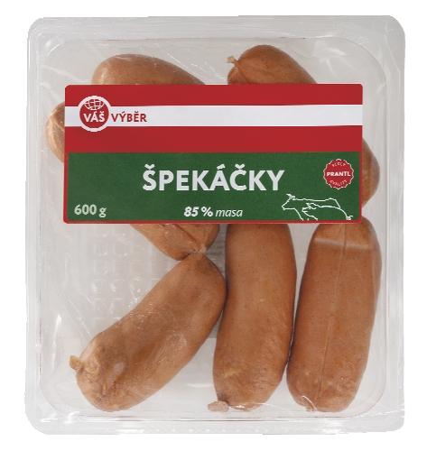 VÁŠ VÝBĚR Špekáčky, 600 g