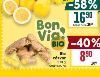 Bio zázvor 100 g