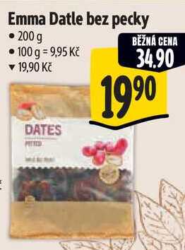 Emma Datle bez pecky, 200 g 