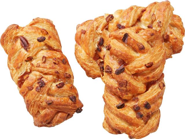 Pletenec s pekanovými ořechy