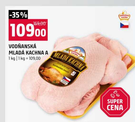 VODŇANSKÁ KACKA MLADÁ KACHNA A 1 kg 