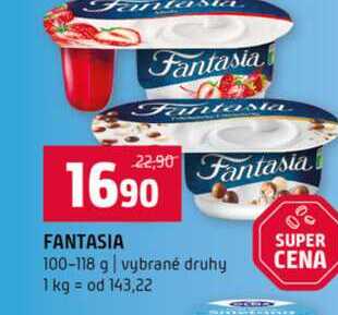 Fantasia 100-118 g vybrané druhy