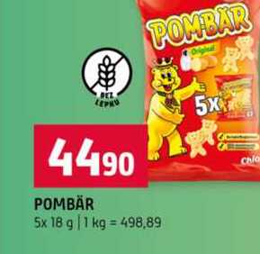 POMBÄR 5x 18 g 